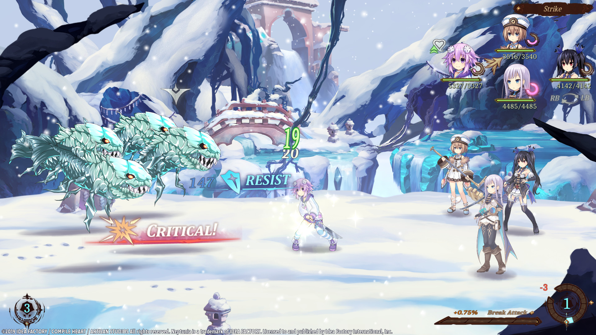 Скриншот: Super Neptunia RPG