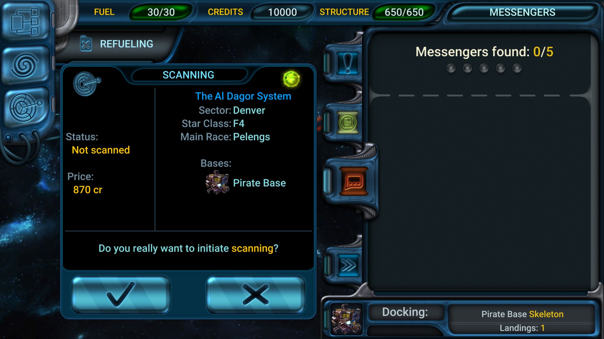 Скриншот: Space Rangers: Quest