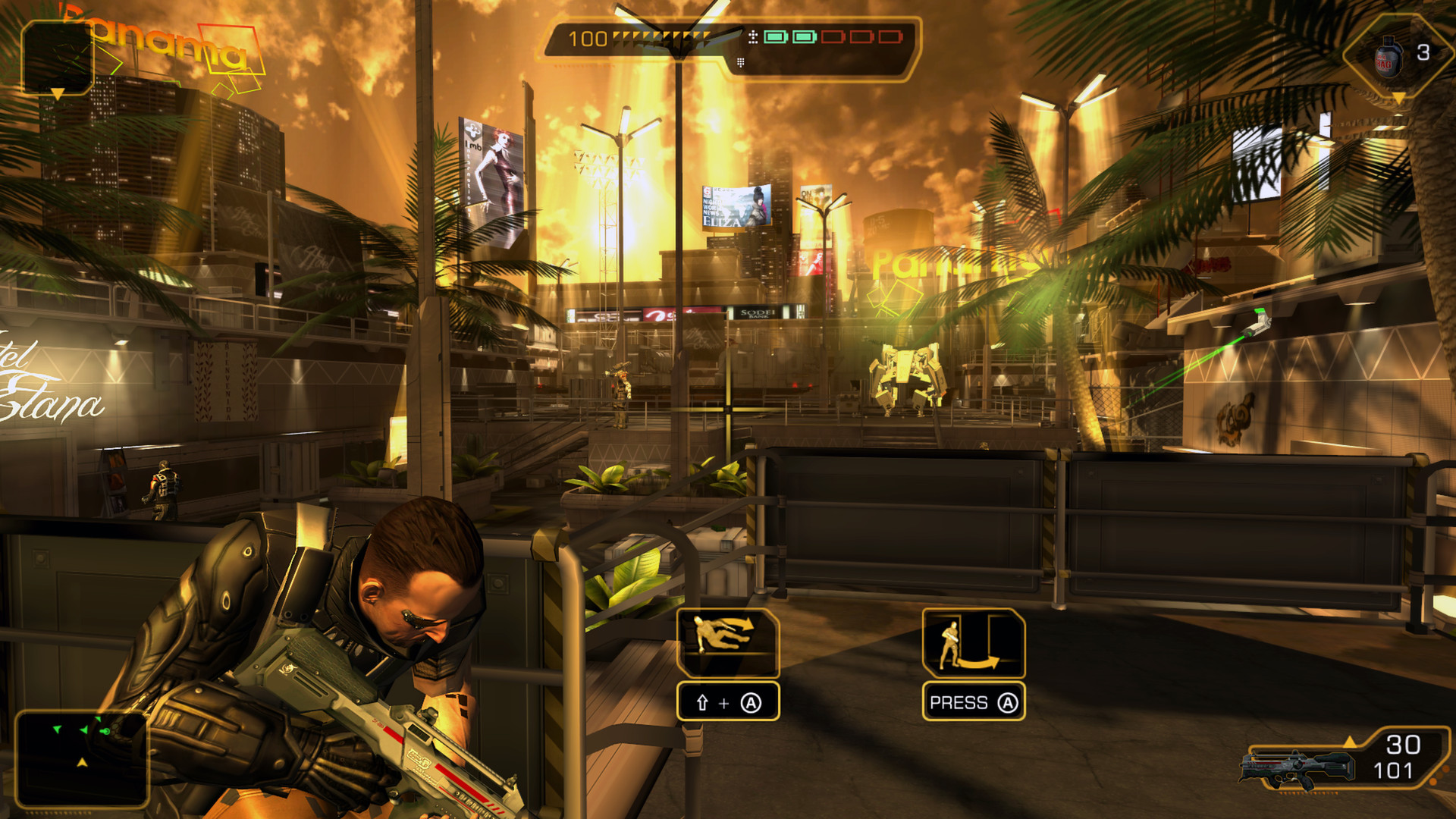 Скриншот: Deus Ex: The Fall
