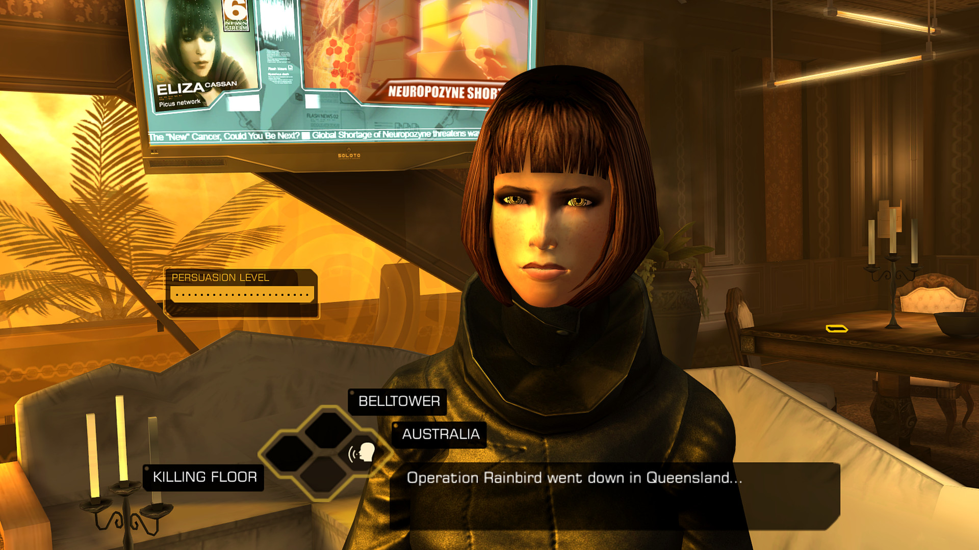 Скриншот: Deus Ex: The Fall