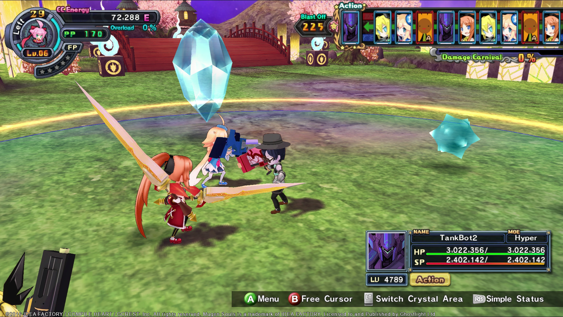 Скриншот: Mugen Souls Z
