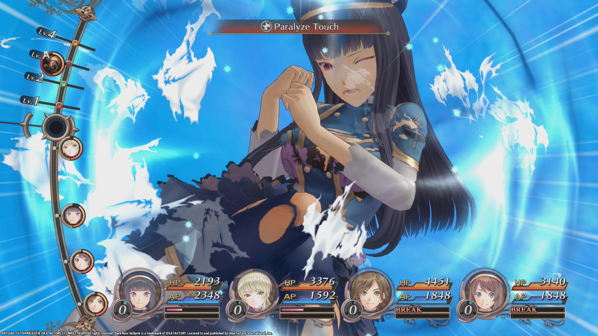 Скриншот: Dark Rose Valkyrie