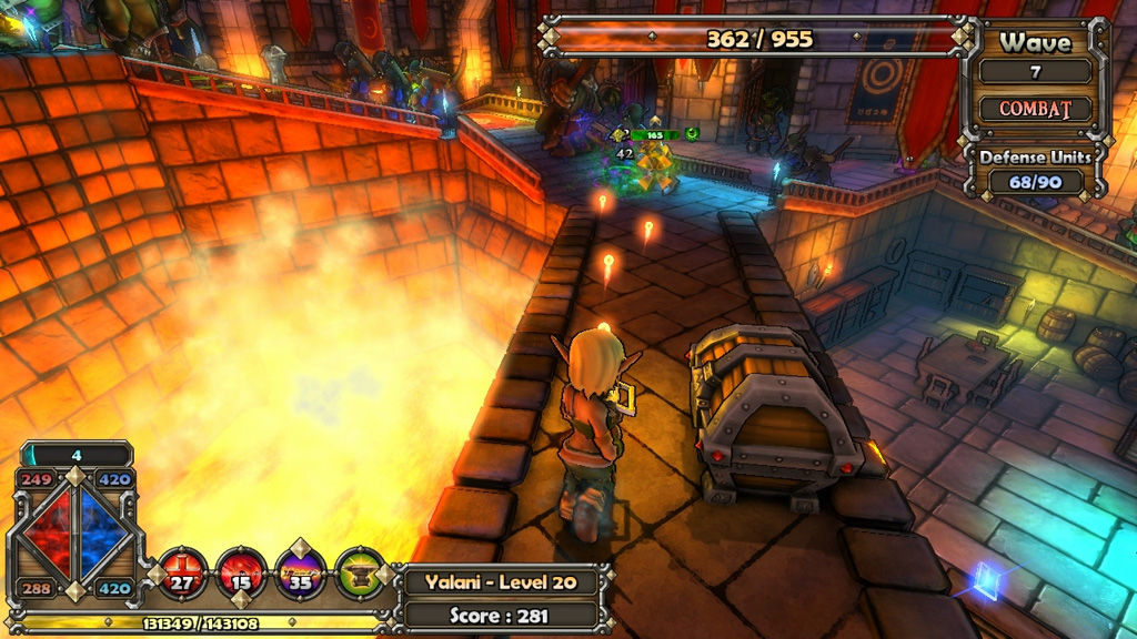 Скриншот: Dungeon Defenders