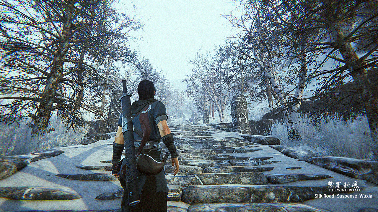 Скриншот: The Wind Road
