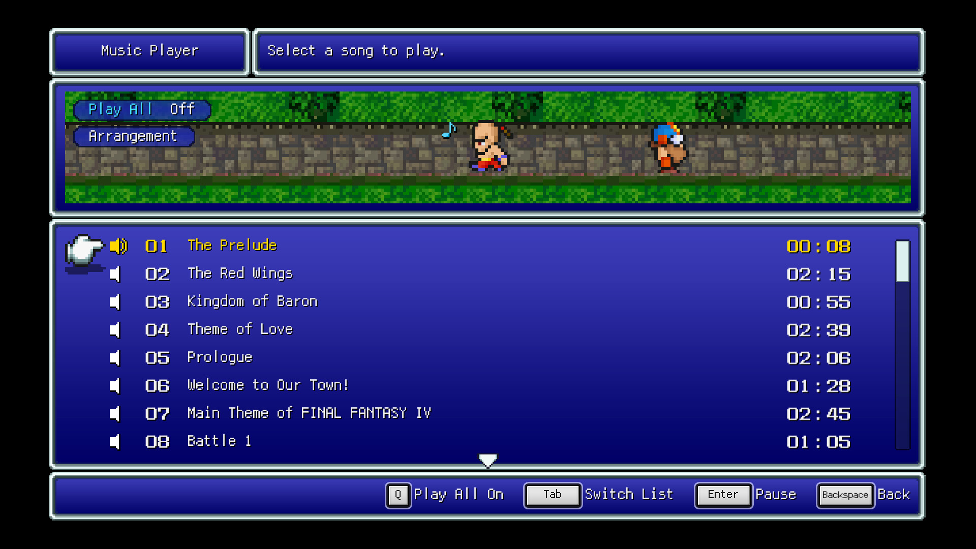 Скриншот: FINAL FANTASY IV