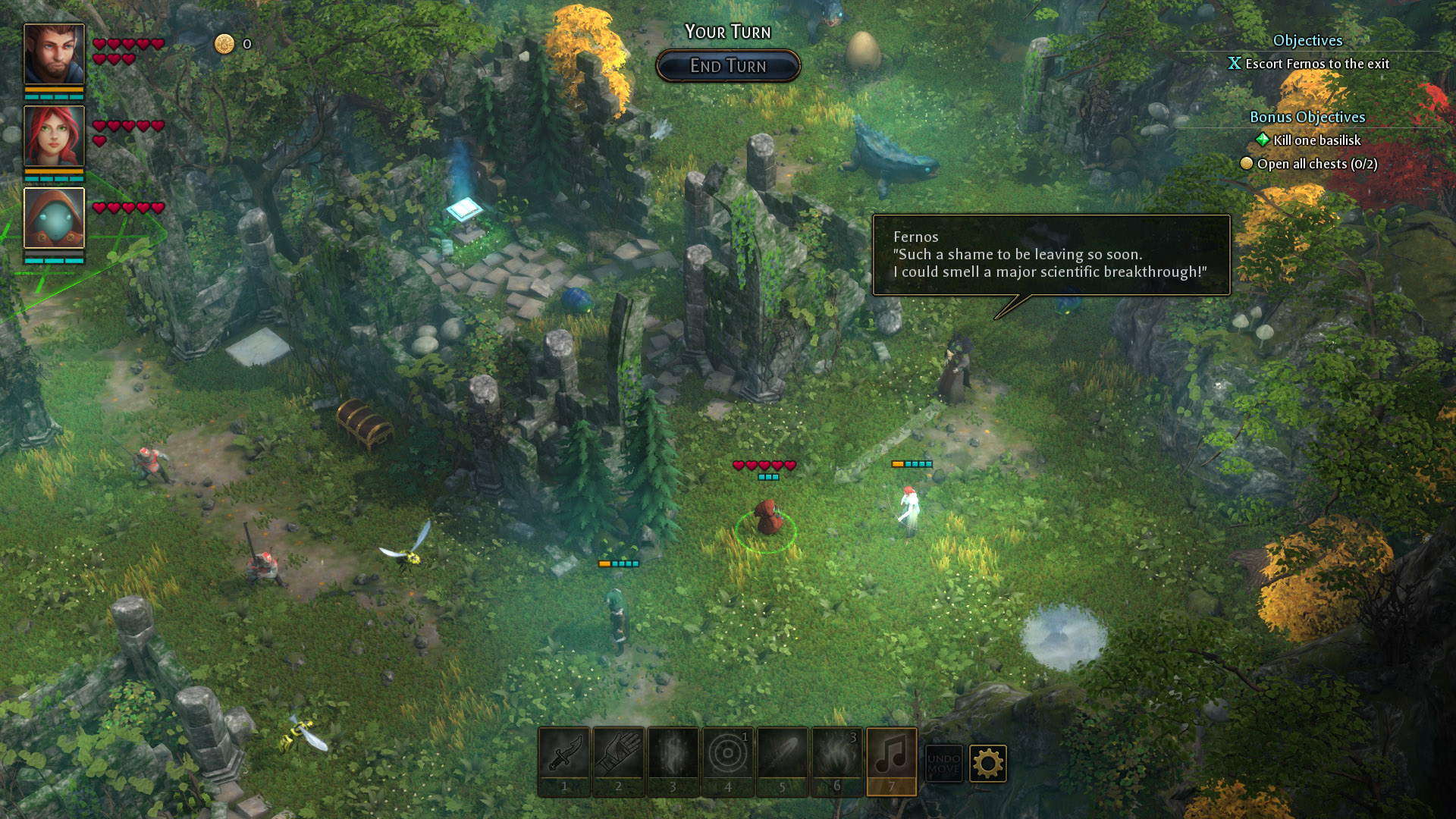 Скриншот: Druidstone: The Secret of the Menhir Forest
