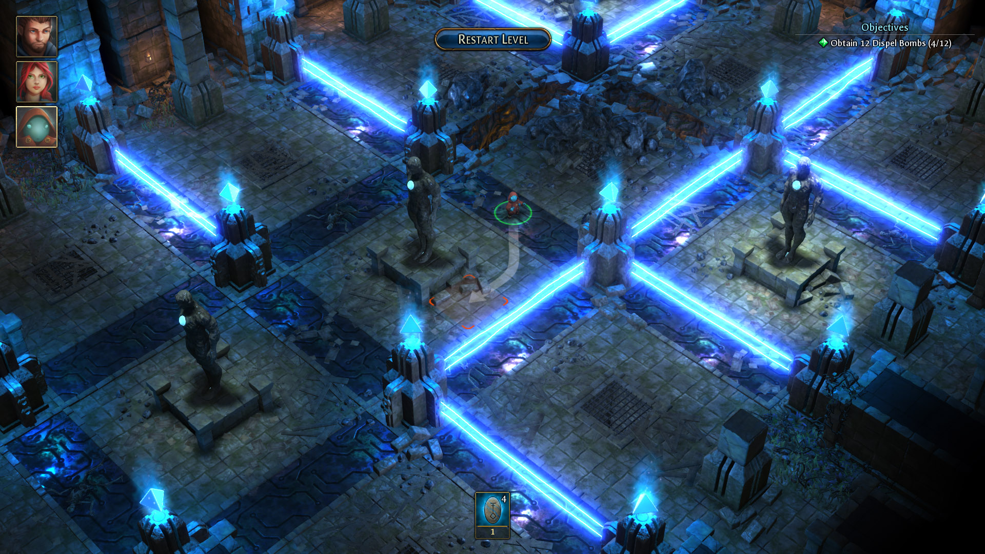Скриншот: Druidstone: The Secret of the Menhir Forest