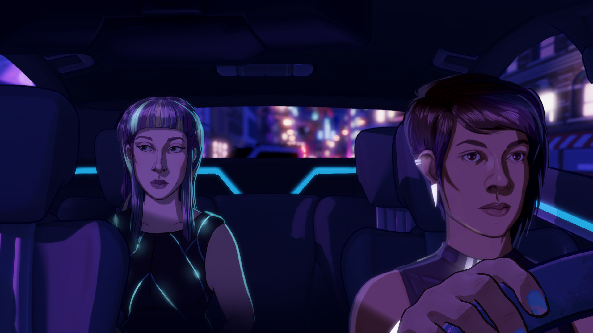 Скриншот: Neo Cab