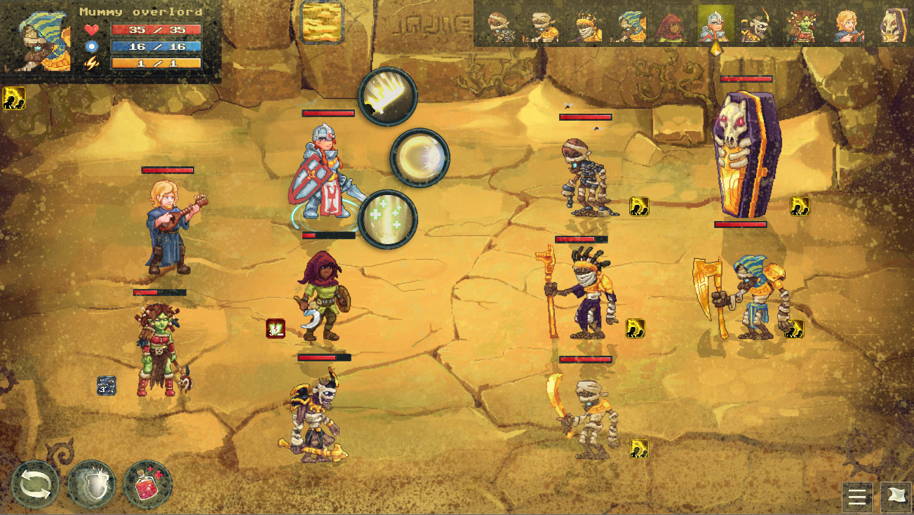 Скриншот: Dungeon Rushers