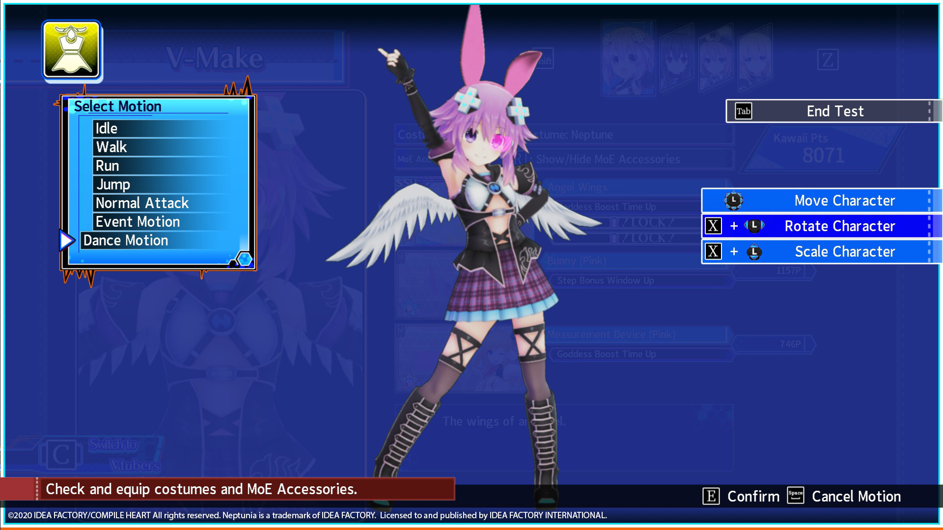 Скриншот: Neptunia Virtual Stars