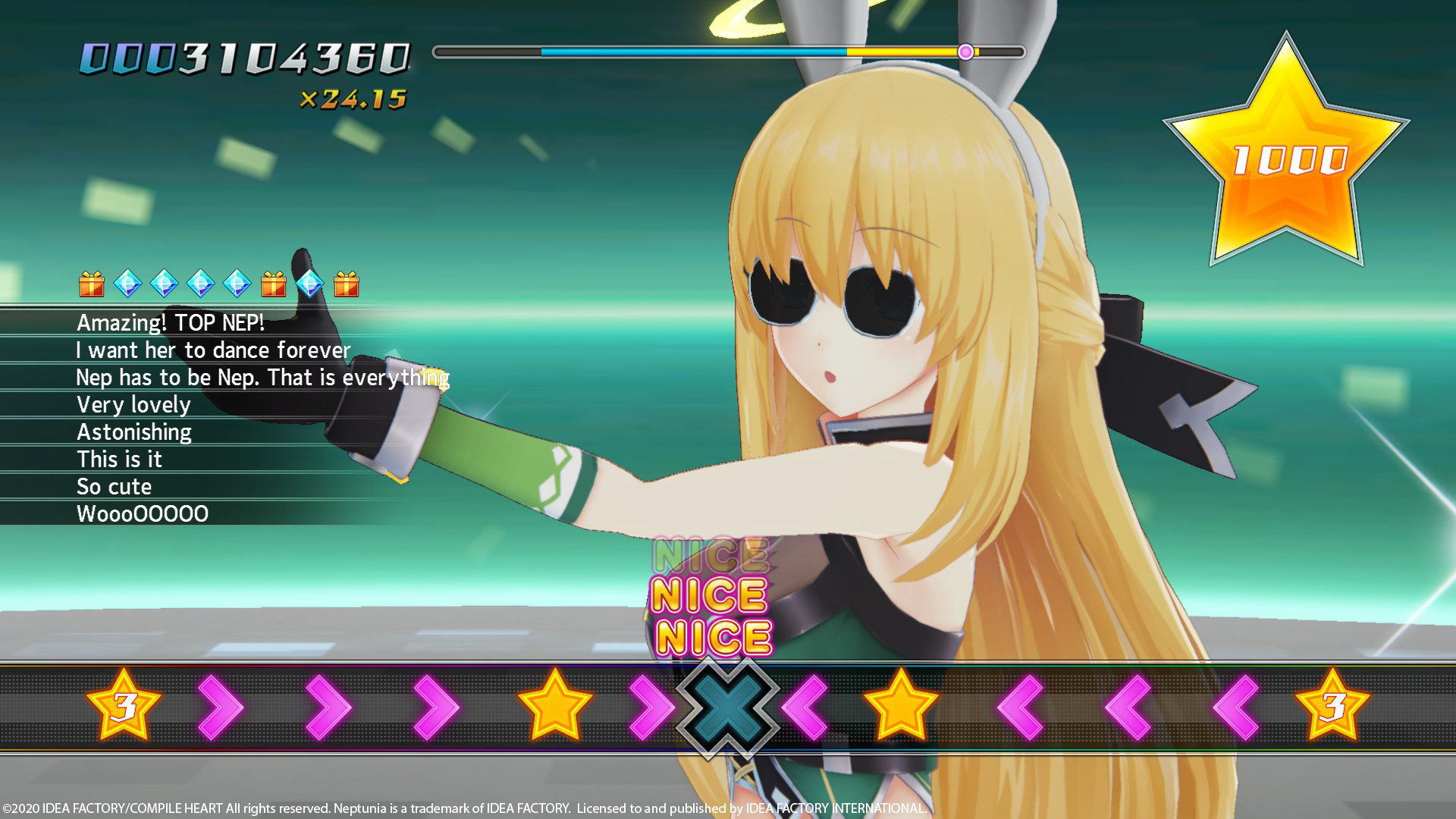 Скриншот: Neptunia Virtual Stars