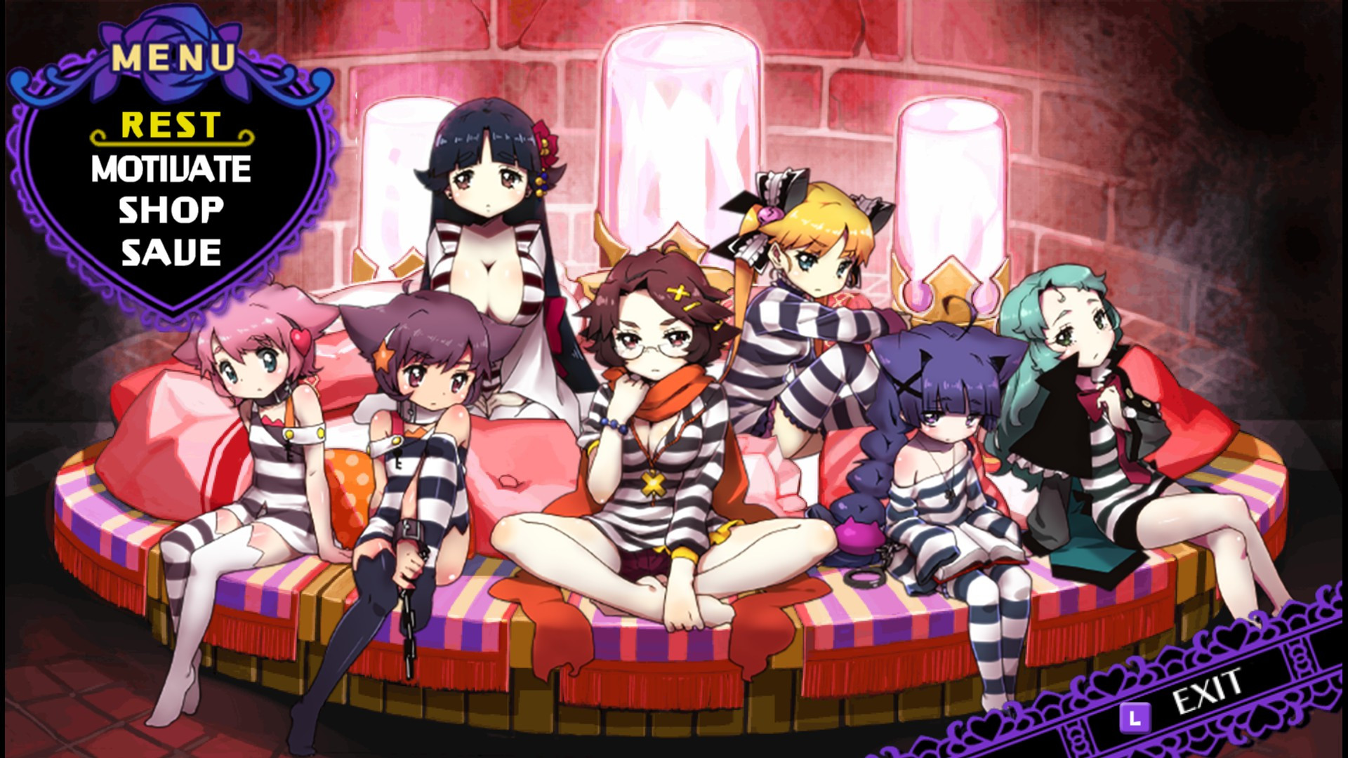 Скриншот: Criminal Girls: Invite Only