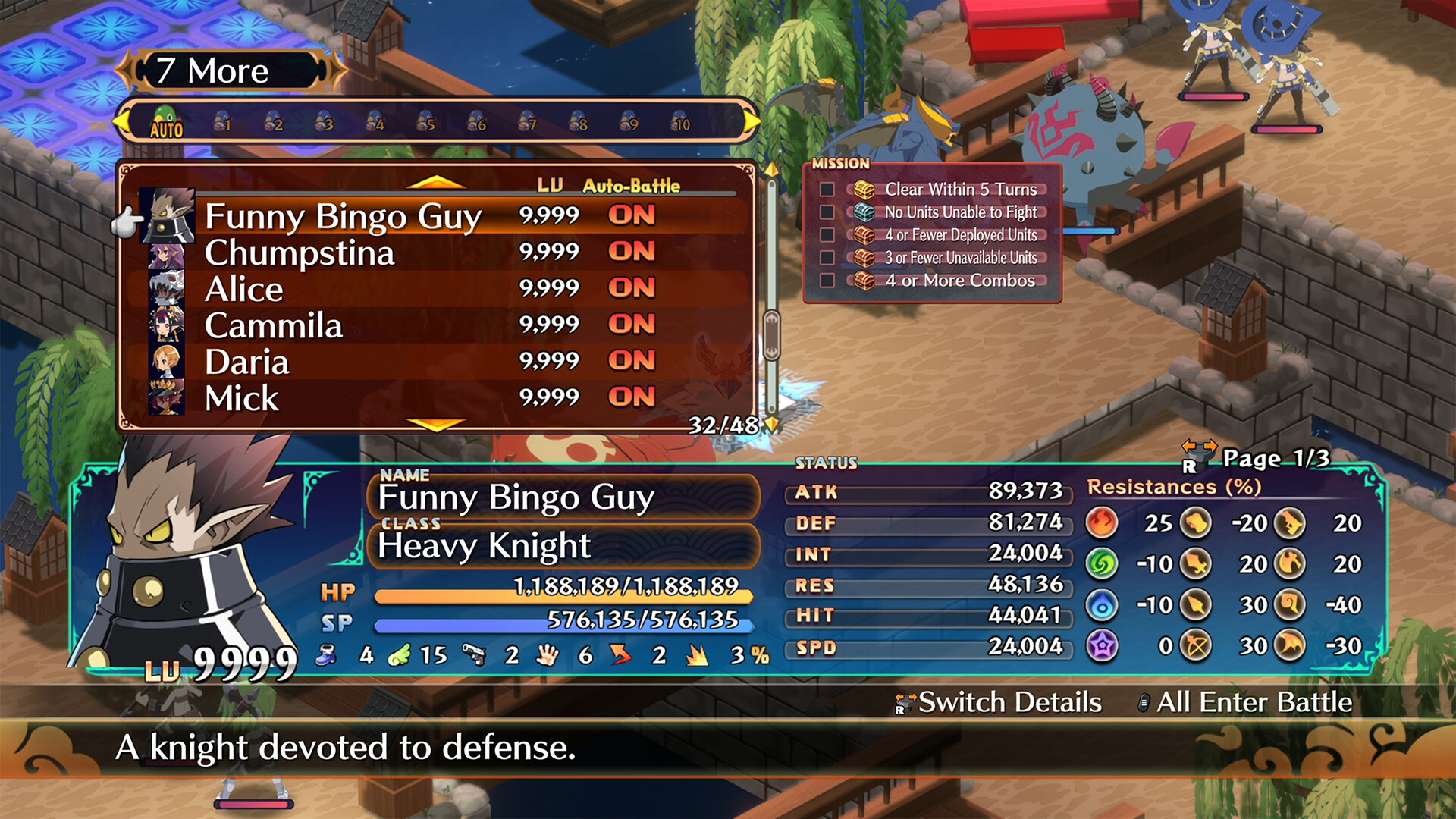 Скриншот: Disgaea 7: Vows of the Virtueless