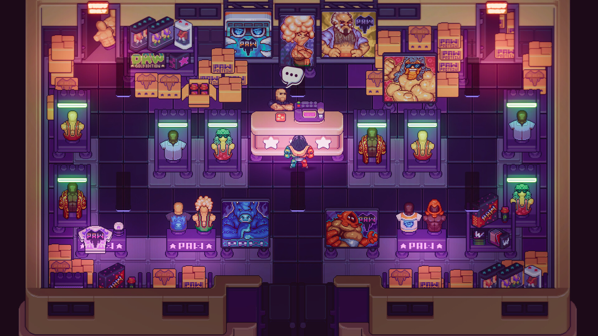 Скриншот: WrestleQuest