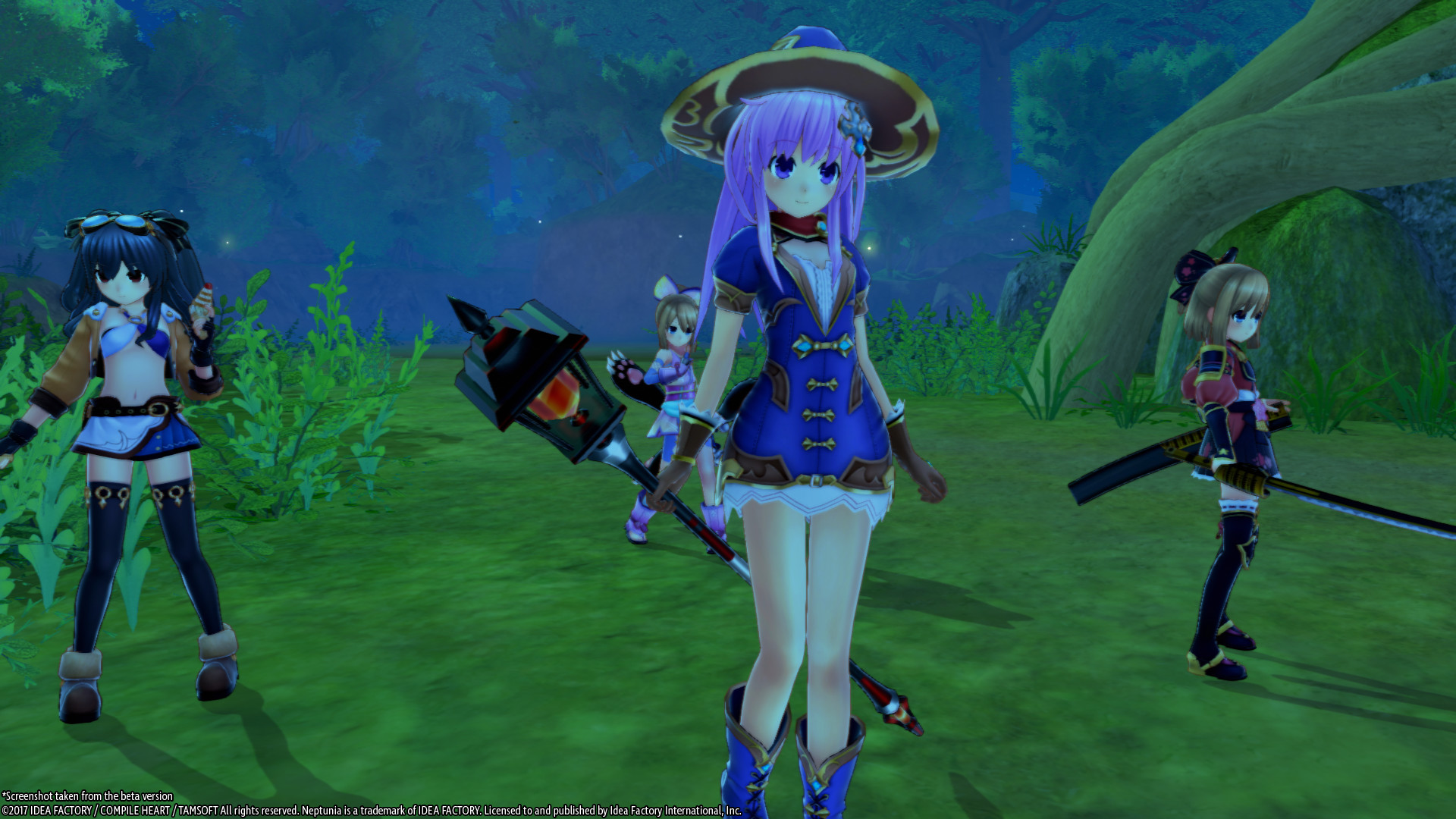 Скриншот: Cyberdimension Neptunia: 4 Goddesses Online
