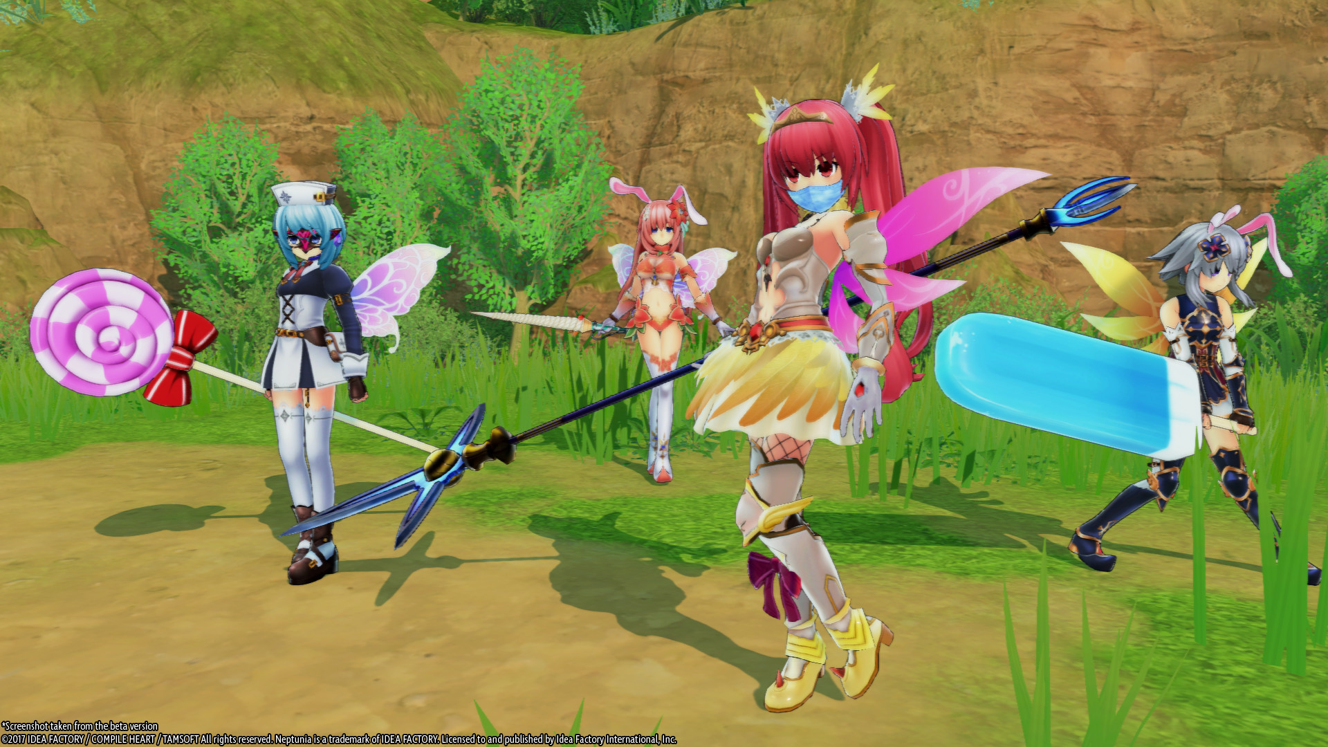 Скриншот: Cyberdimension Neptunia: 4 Goddesses Online
