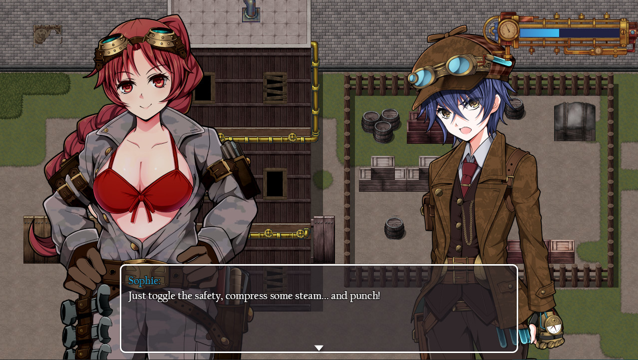 Скриншот: Detective Girl of the Steam City