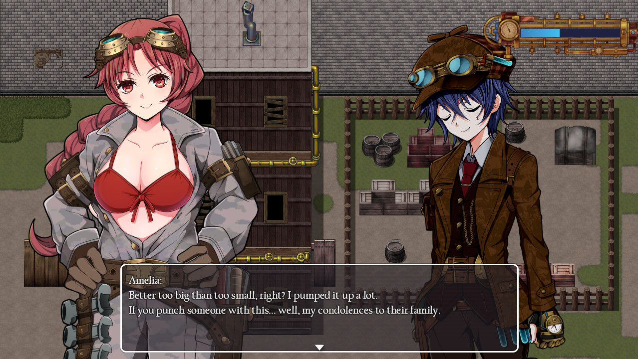 Скриншот: Detective Girl of the Steam City