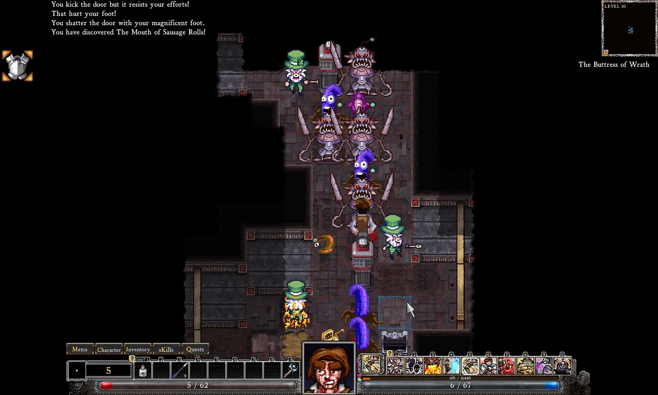 Скриншот: Dungeons of Dredmor