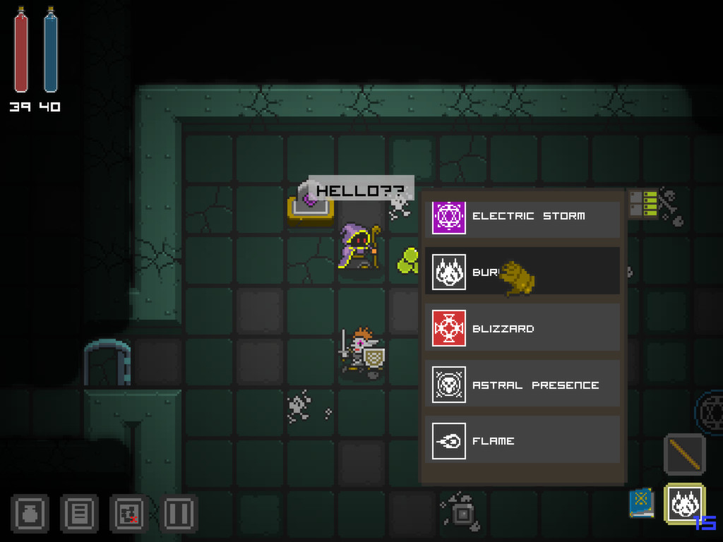 Скриншот: Quest of Dungeons