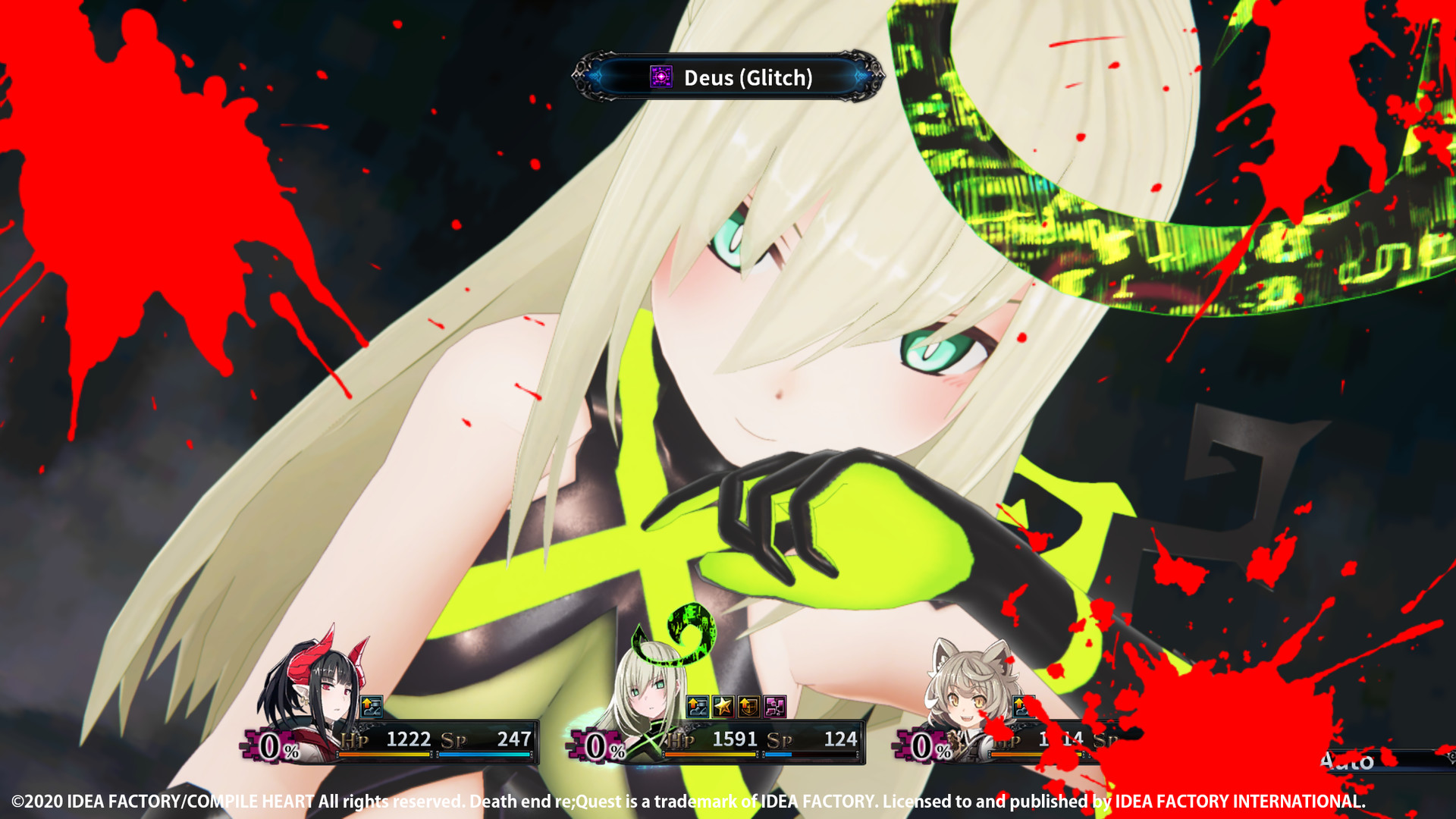 Скриншот: Death end re;Quest 2