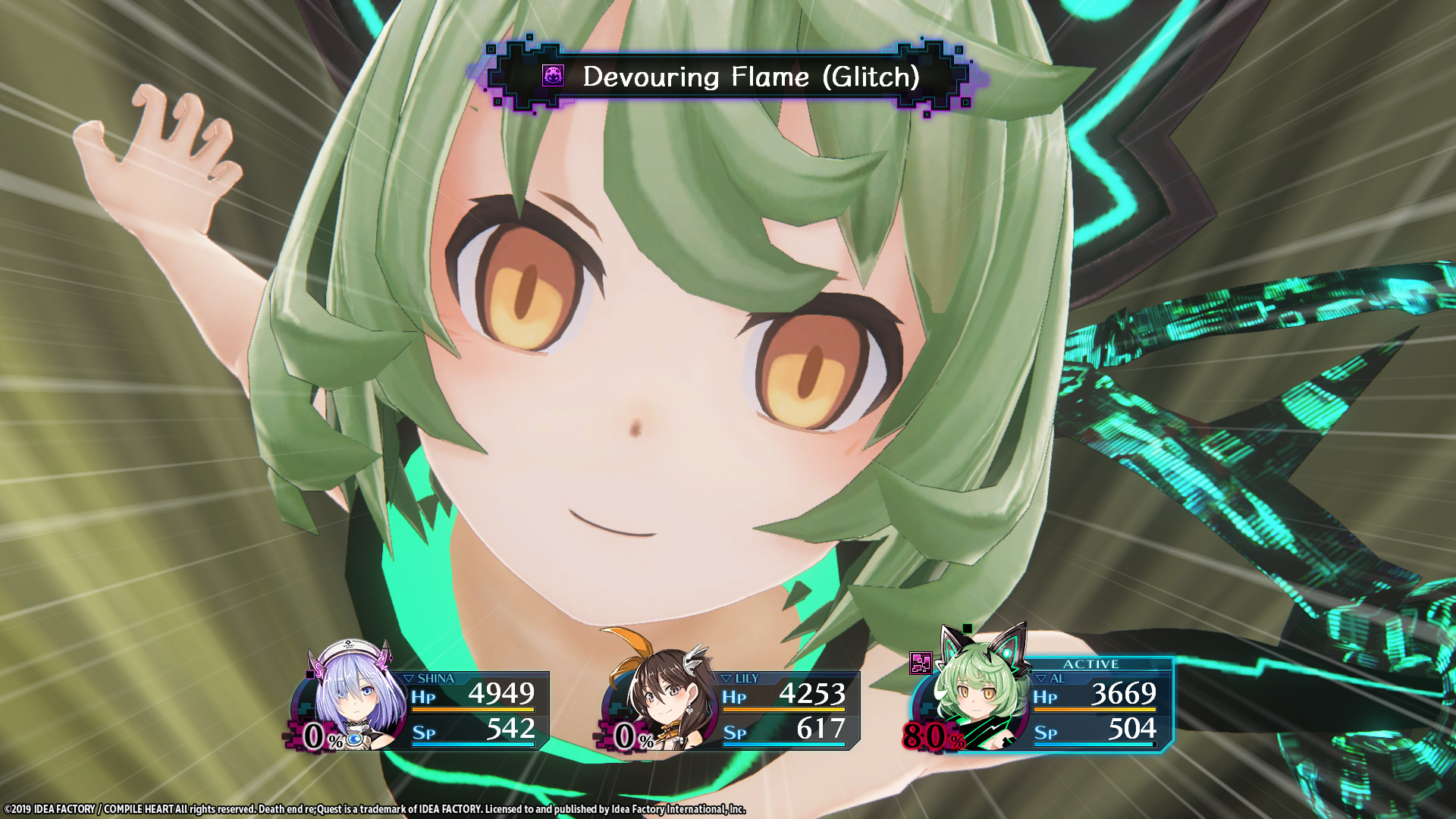 Скриншот: Death end re;Quest