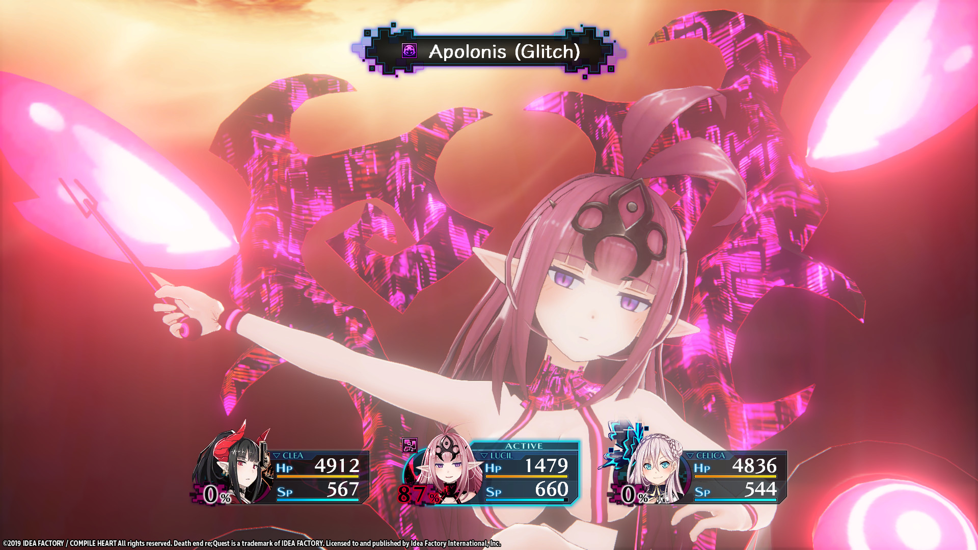 Скриншот: Death end re;Quest