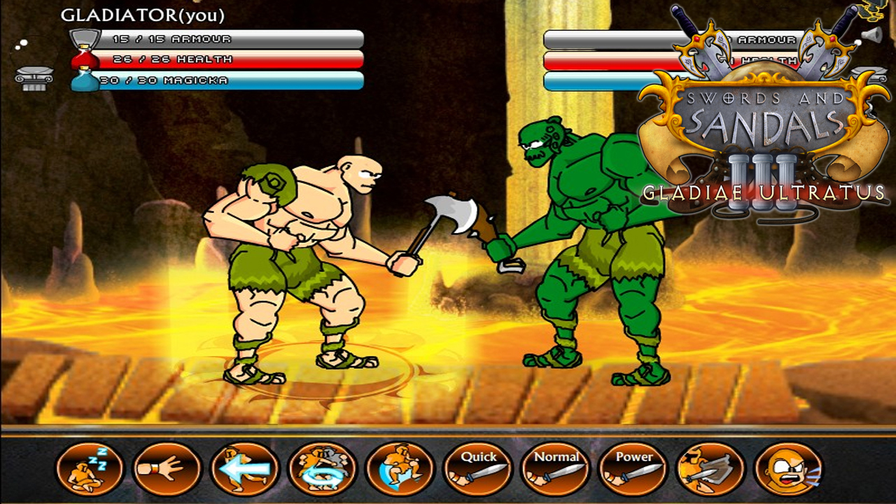 Скриншот: Swords and Sandals Classic Collection