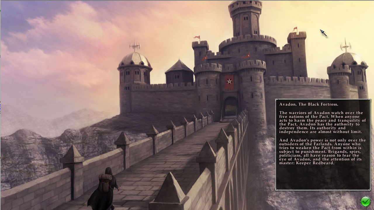 Скриншот: Avadon: The Black Fortress