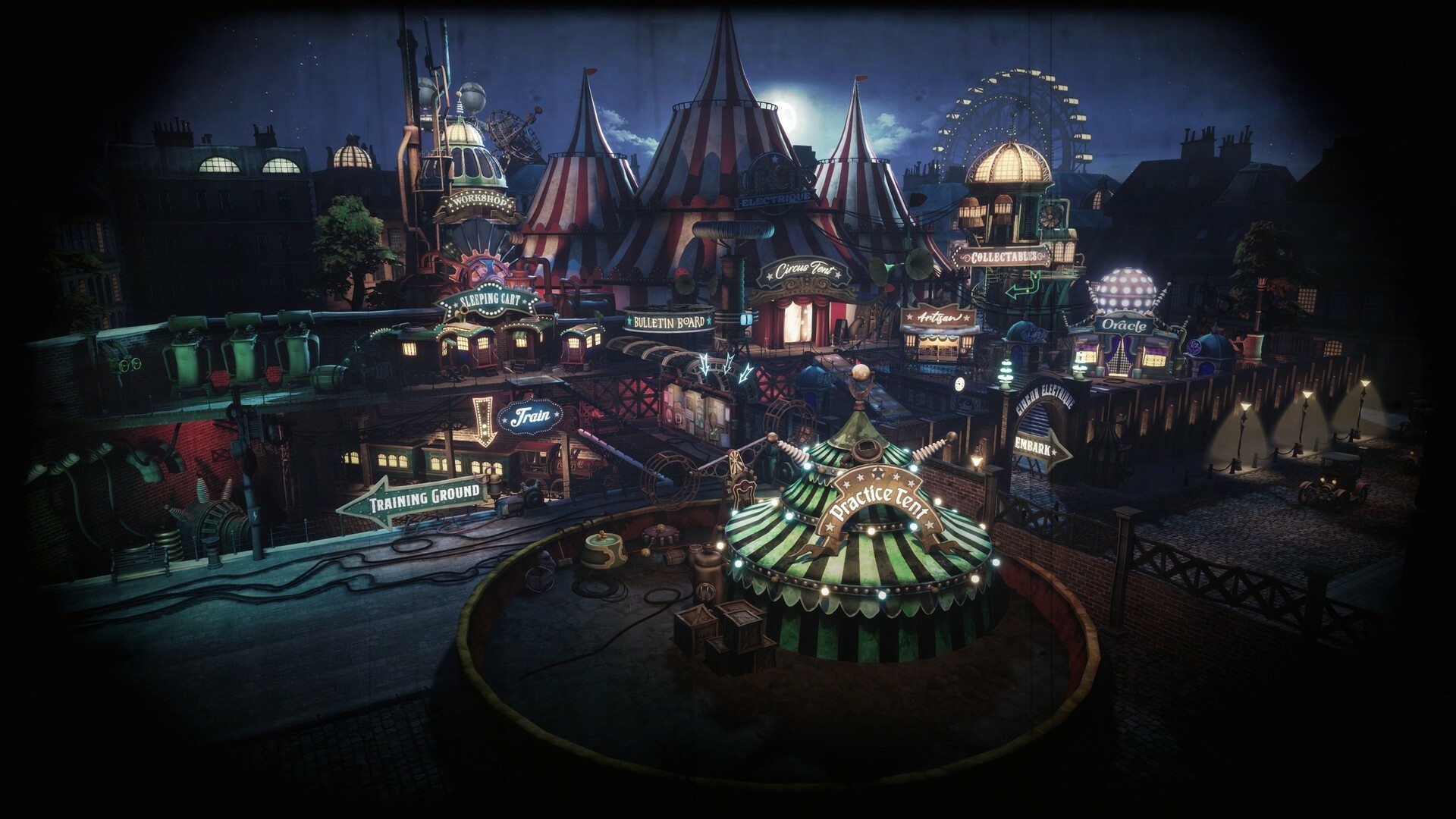 Скриншот: Circus Electrique