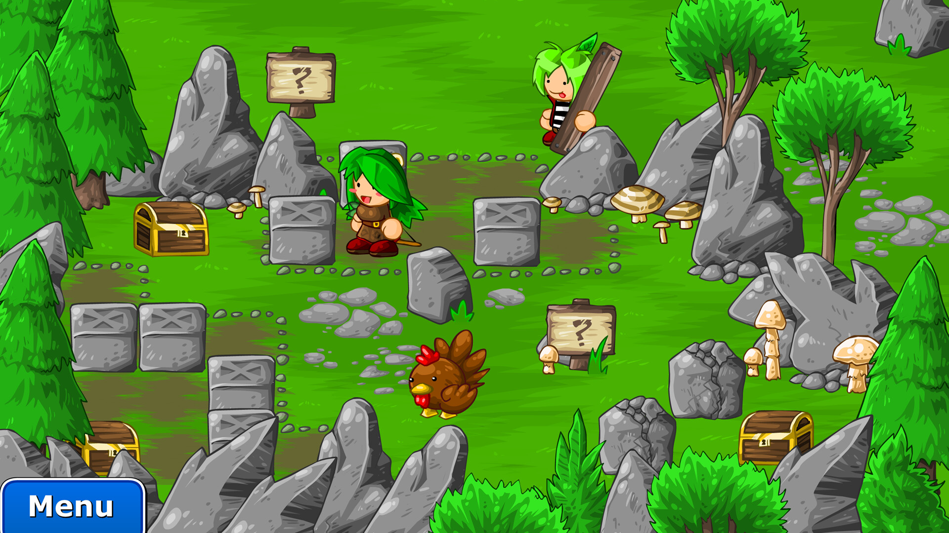 Скриншот: Epic Battle Fantasy 4