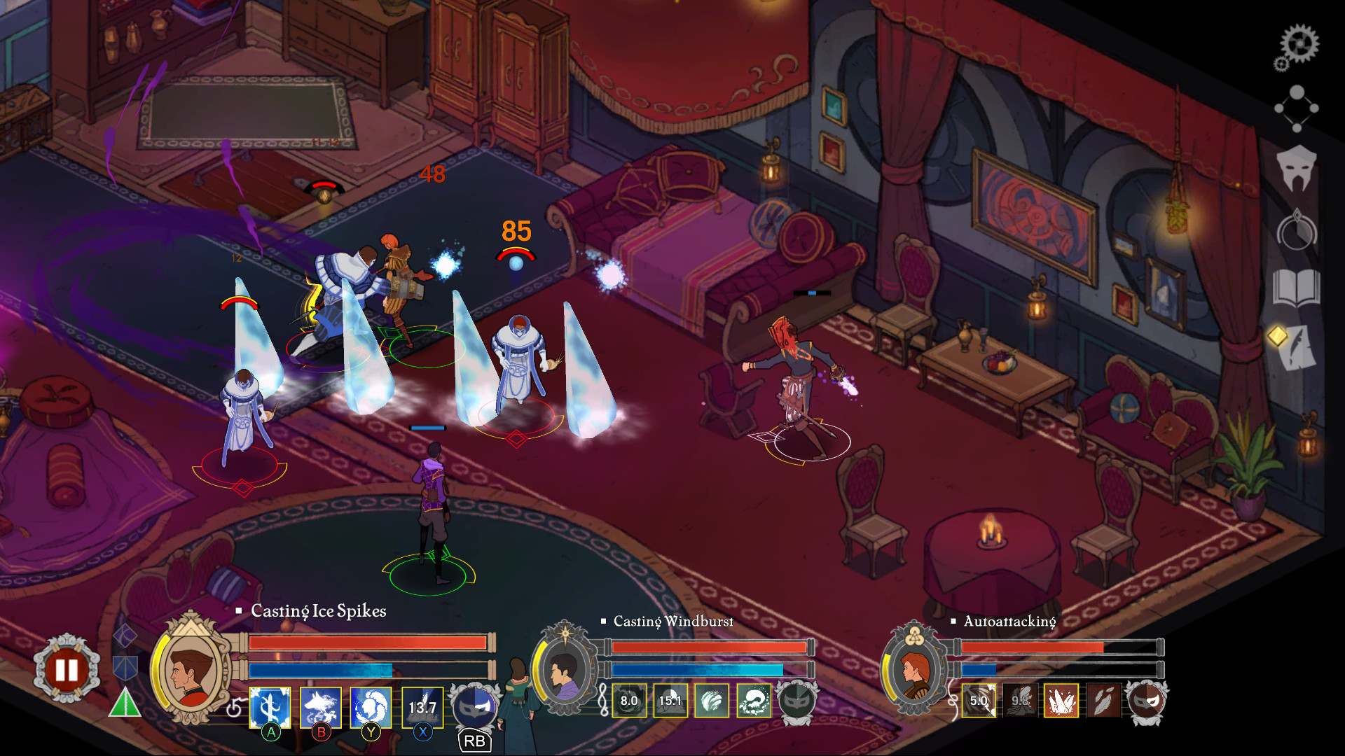 Скриншот: Masquerada: Songs and Shadows