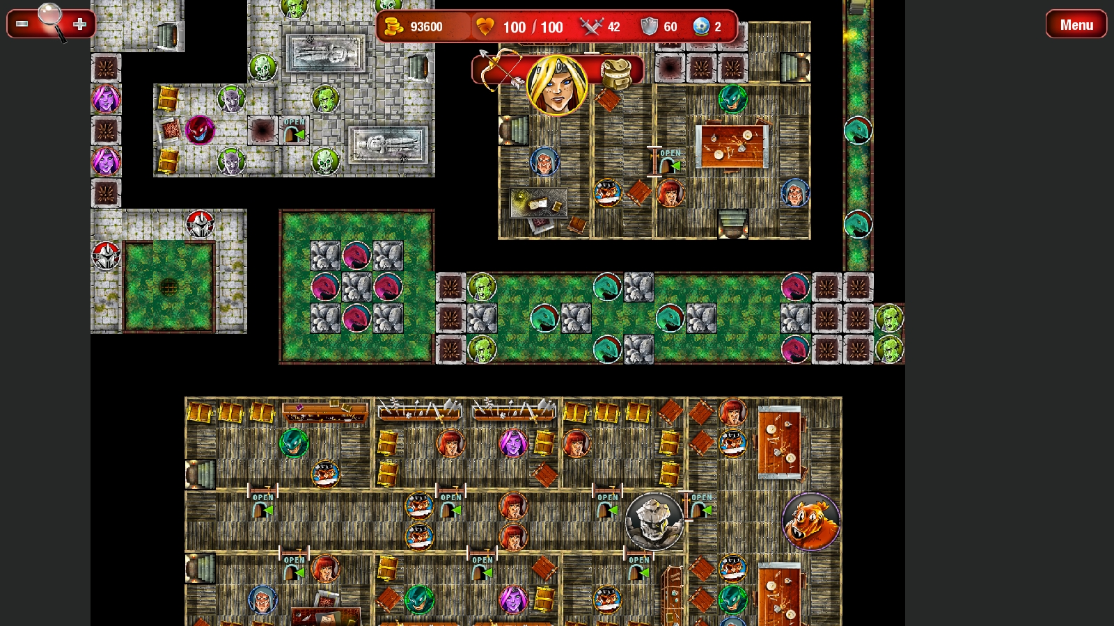 Скриншот: Mighty Dungeons