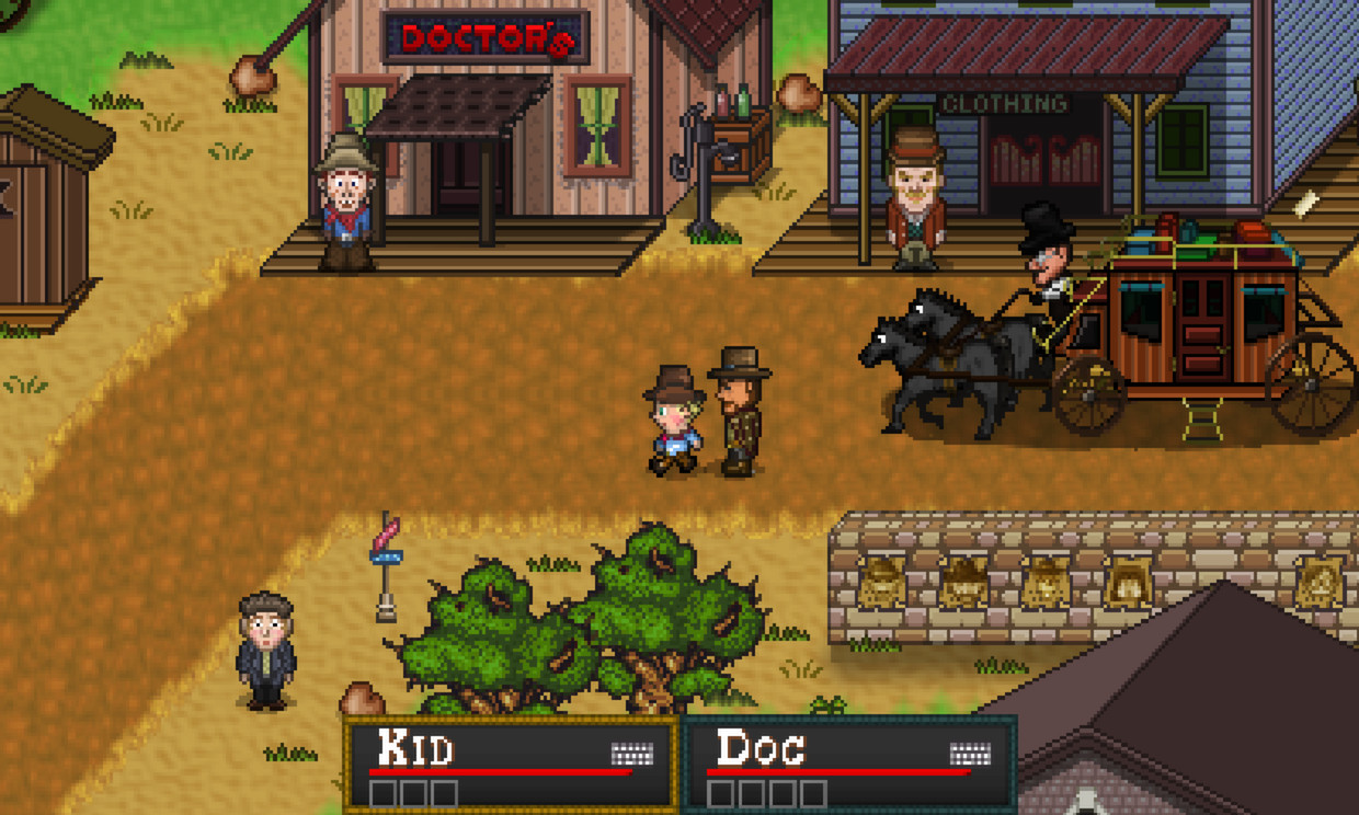 Скриншот: Boot Hill Heroes