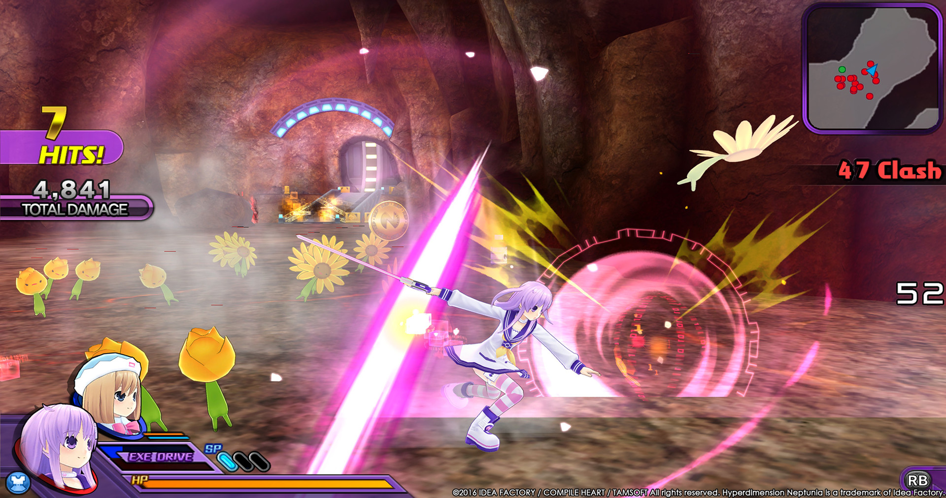 Скриншот: Hyperdimension Neptunia U: Action Unleashed