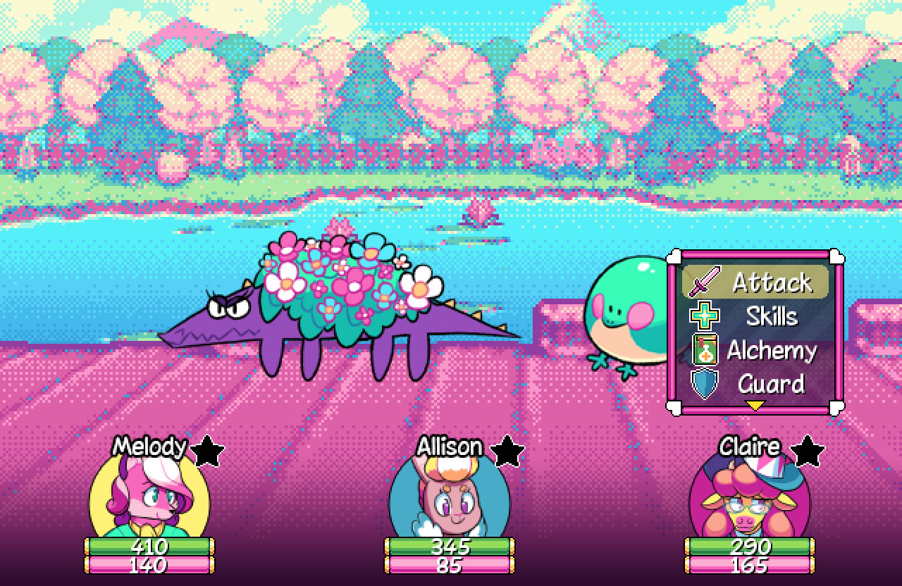 Скриншот: Super Lesbian Animal RPG