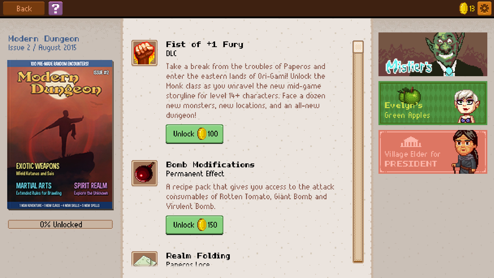 Скриншот: Knights of Pen and Paper 2