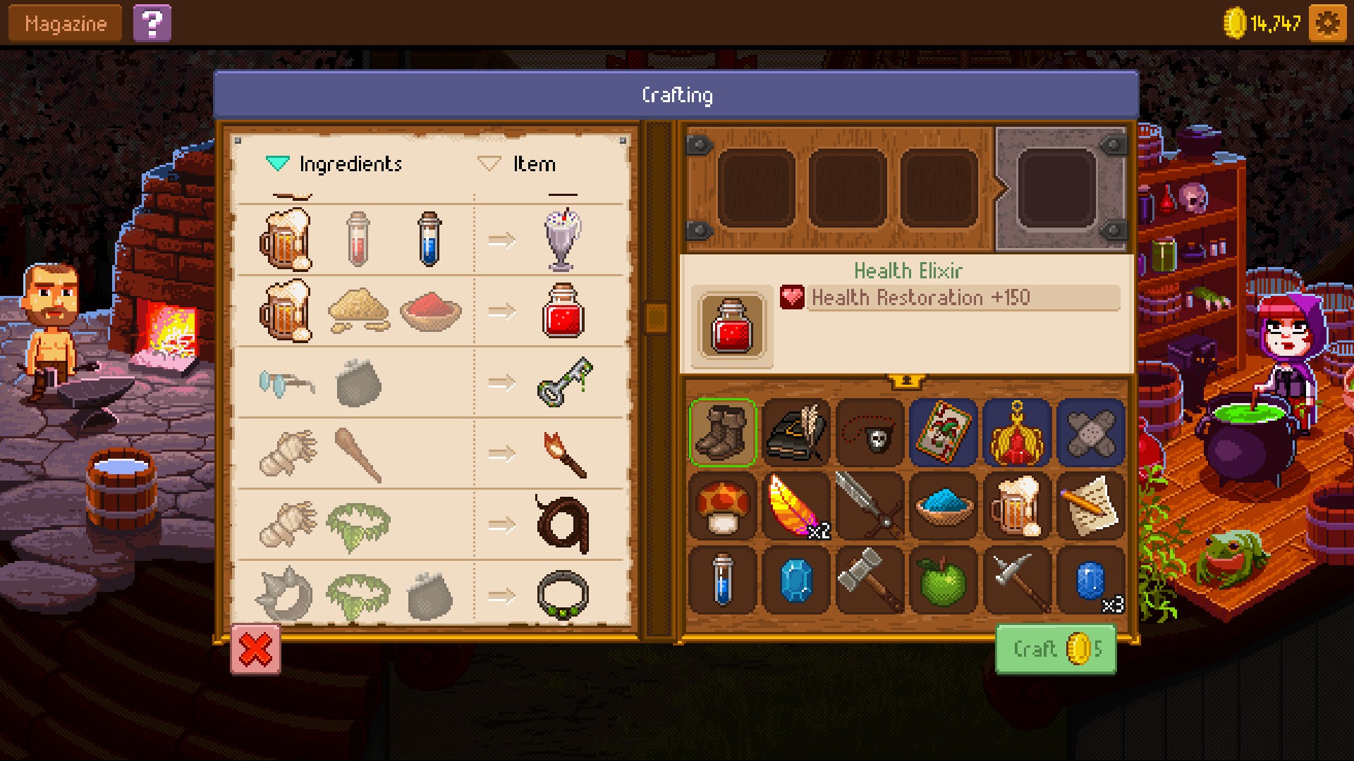 Скриншот: Knights of Pen and Paper 2