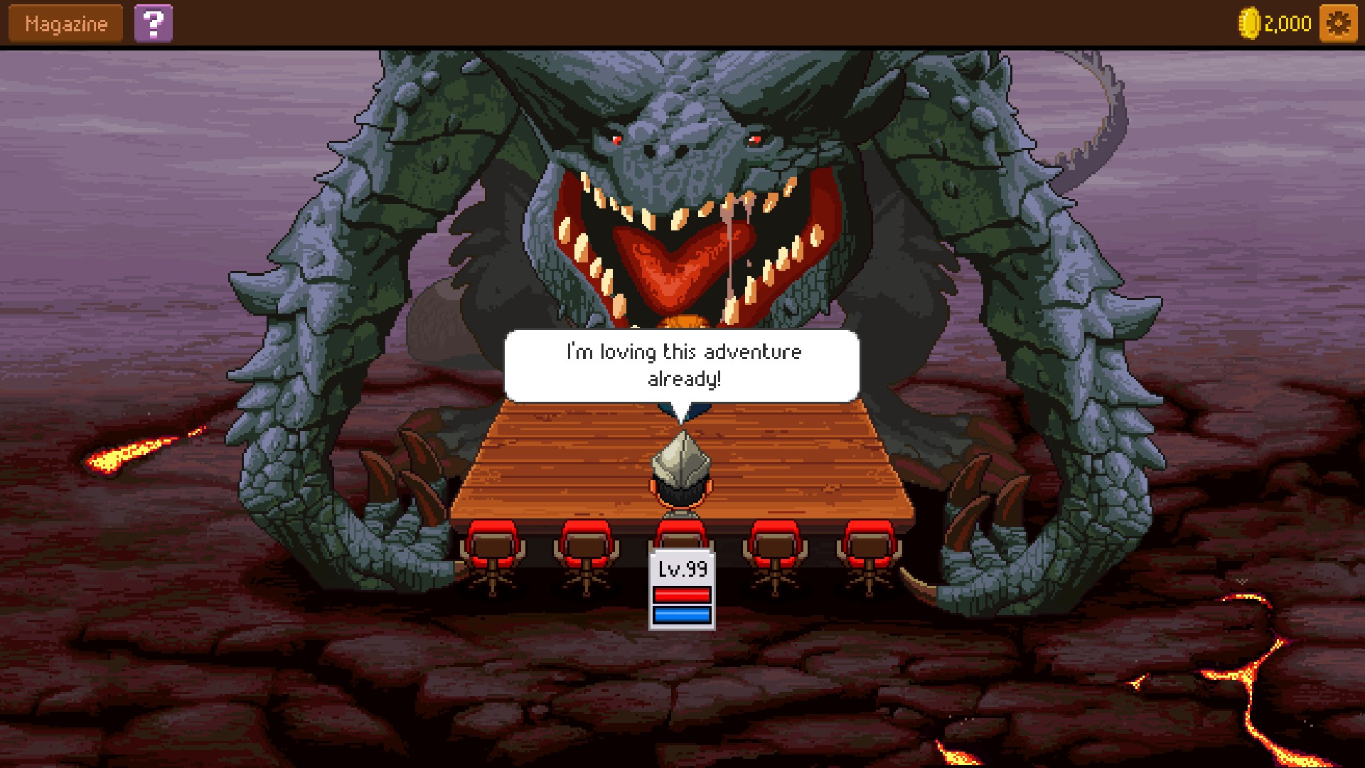Скриншот: Knights of Pen and Paper 2