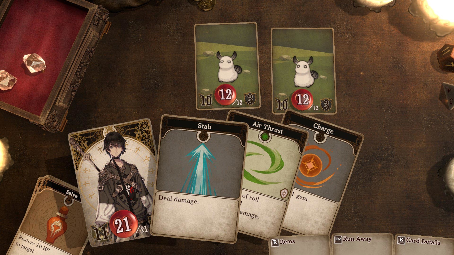Скриншот: Voice of Cards: The Forsaken Maiden