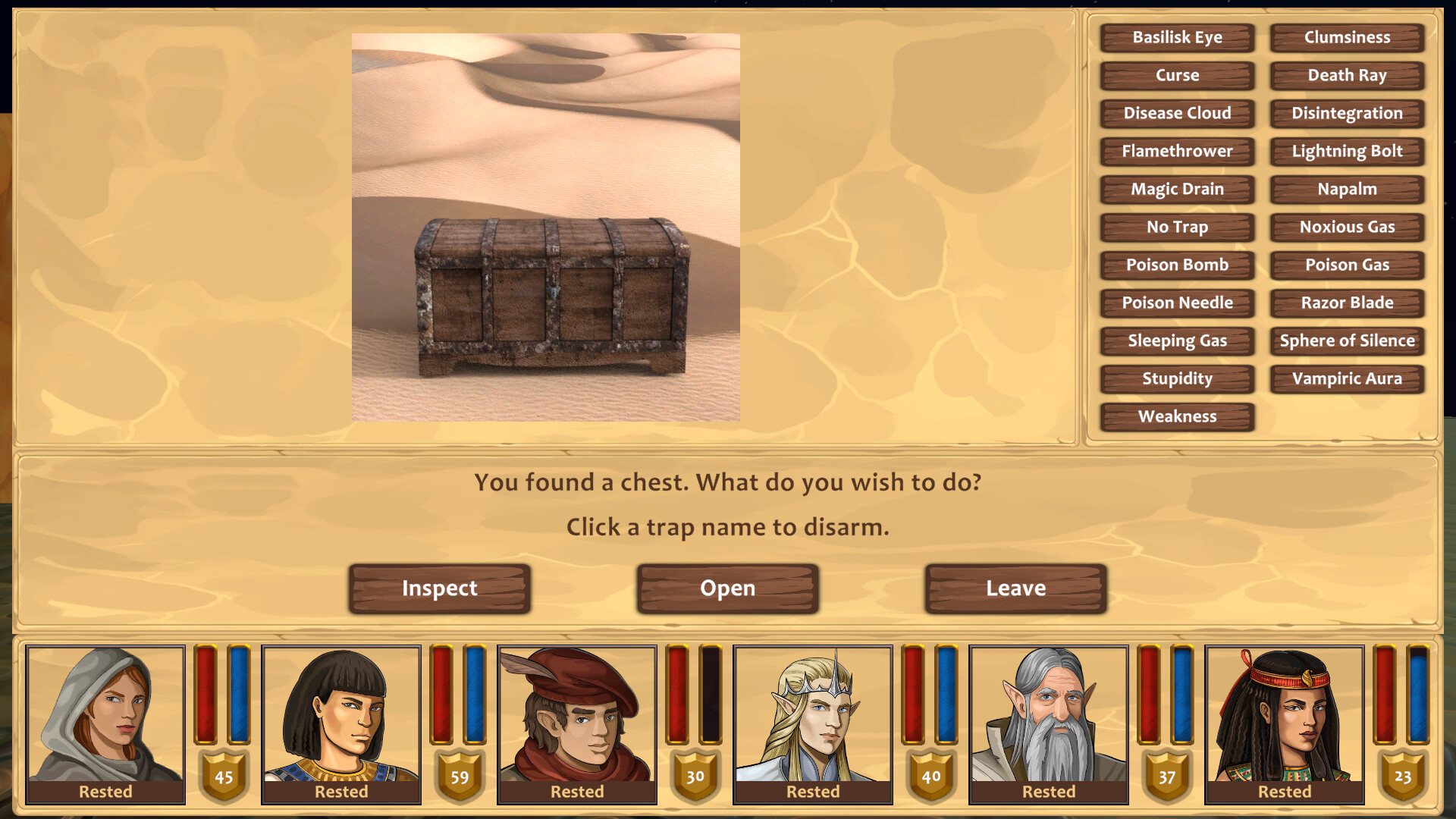 Скриншот: Crossing The Sands