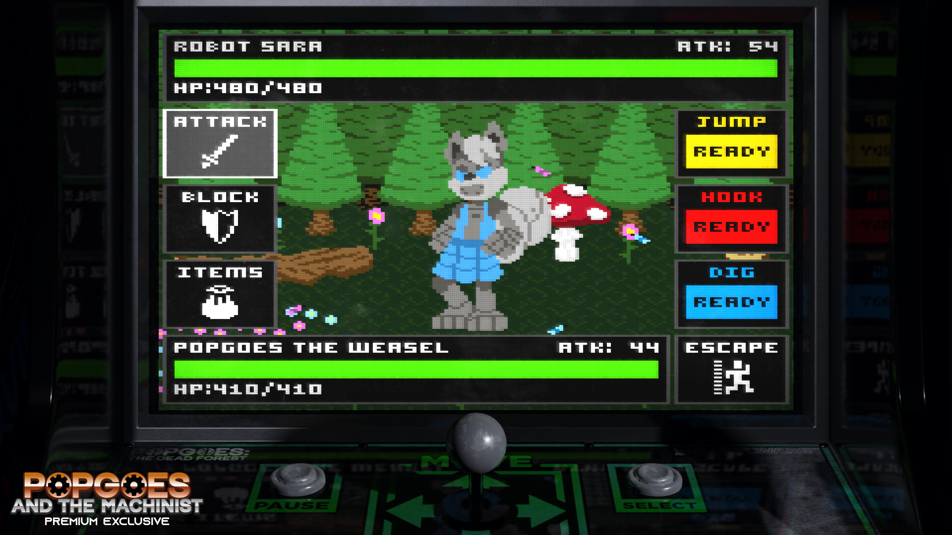 Скриншот: POPGOES Arcade
