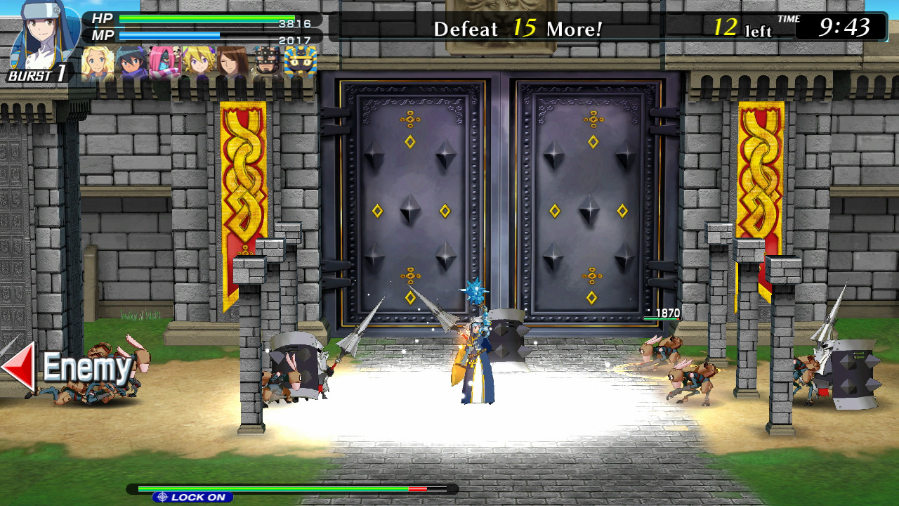 Скриншот: Code of Princess EX