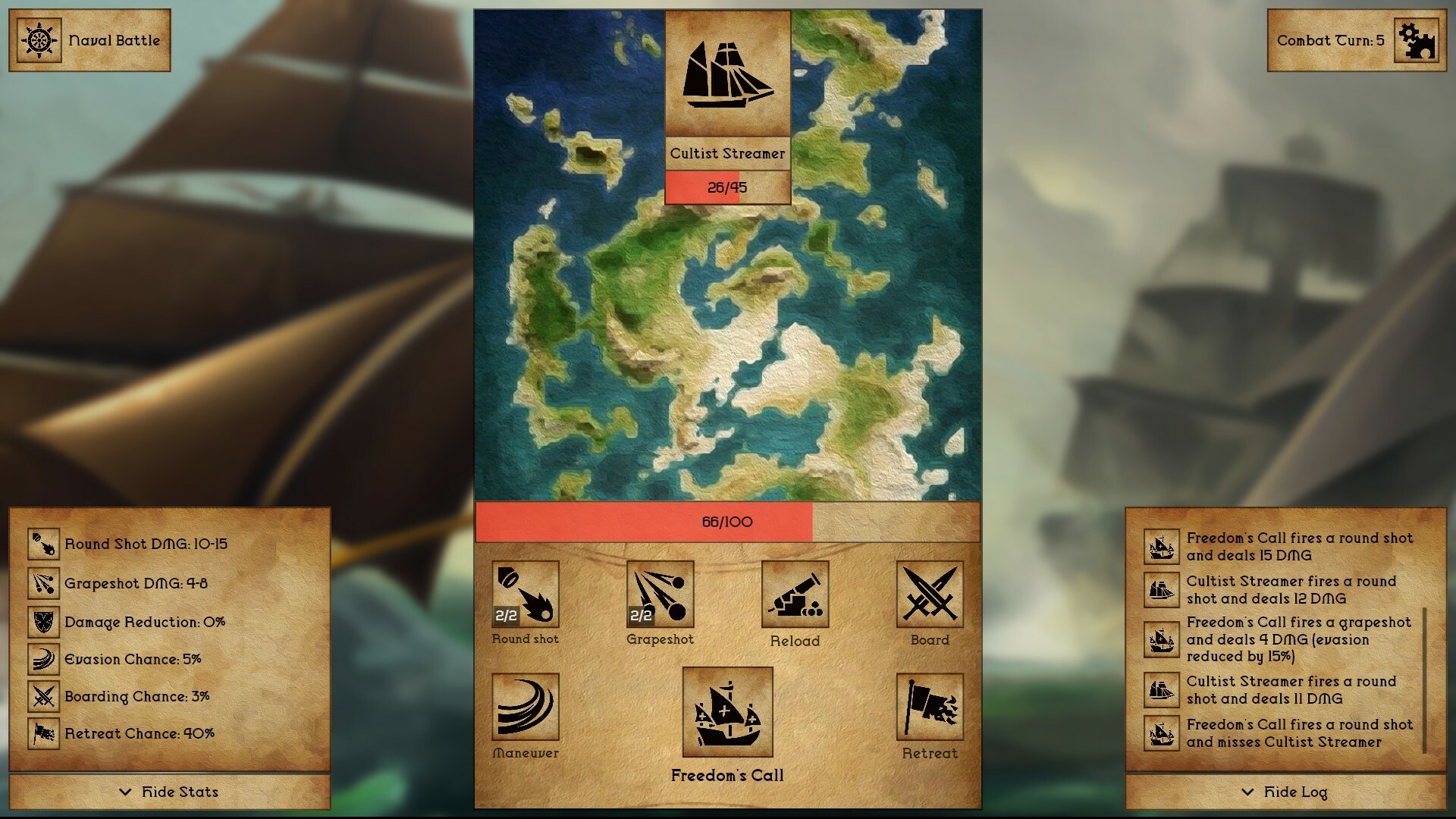 Скриншот: Grim Tides - Old School RPG