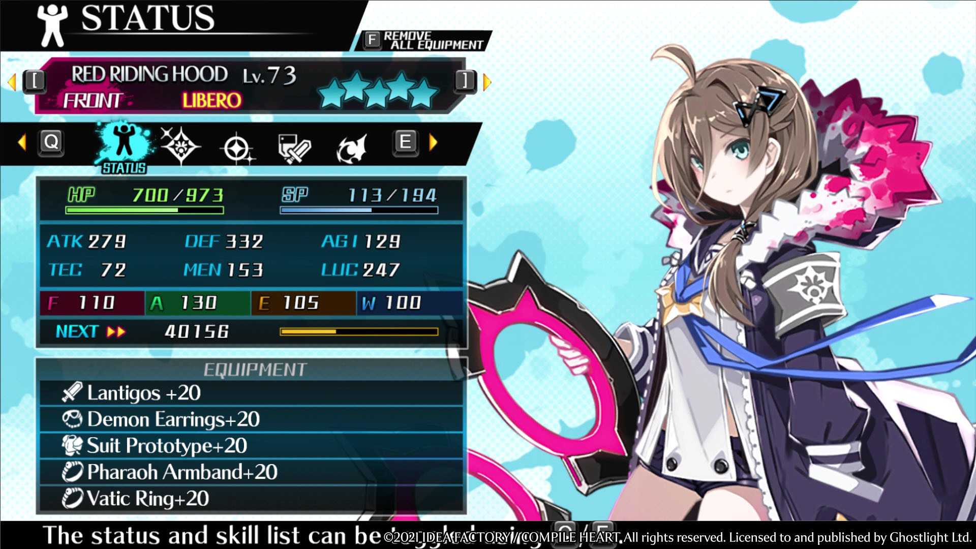 Скриншот: Mary Skelter 2