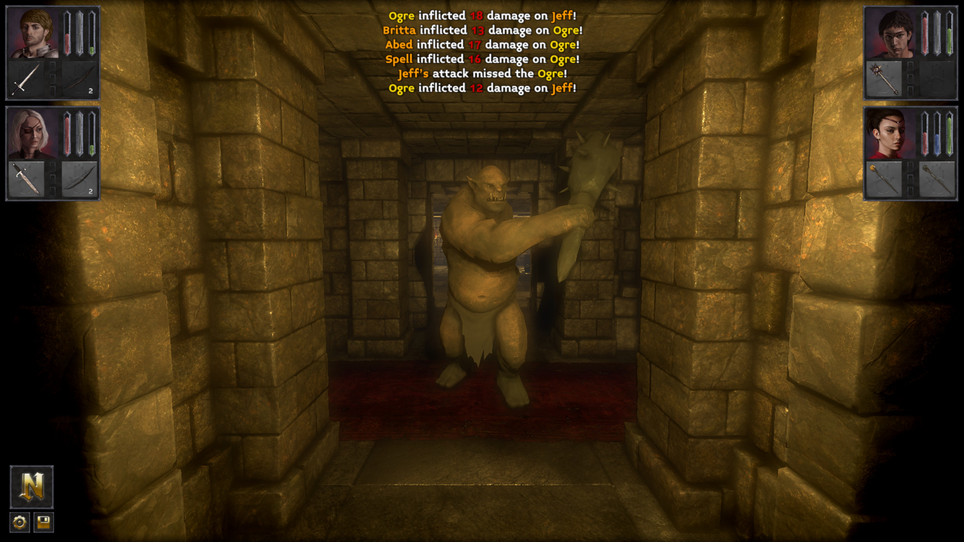 Скриншот: The Deep Paths: Labyrinth Of Andokost