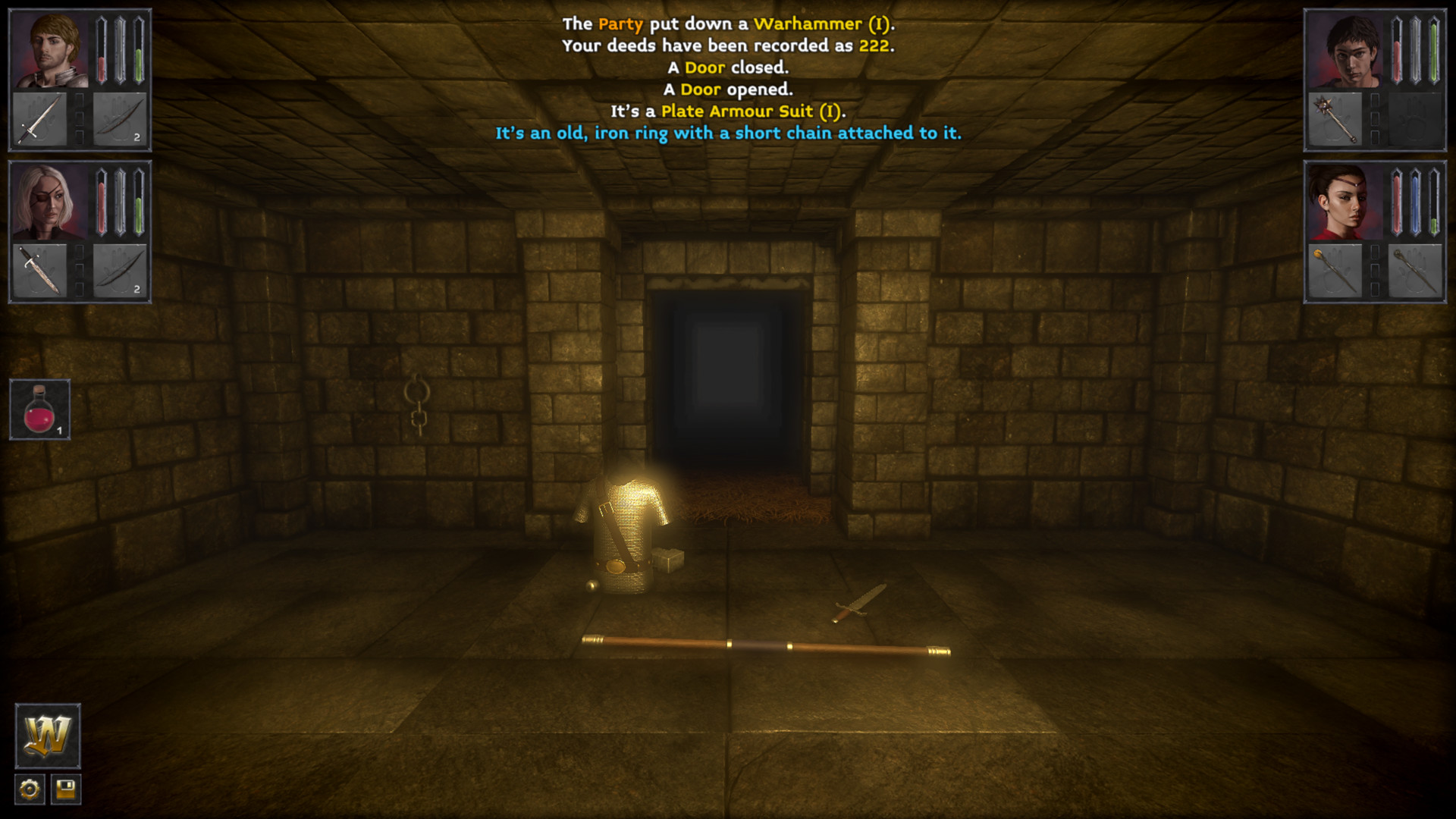Скриншот: The Deep Paths: Labyrinth Of Andokost