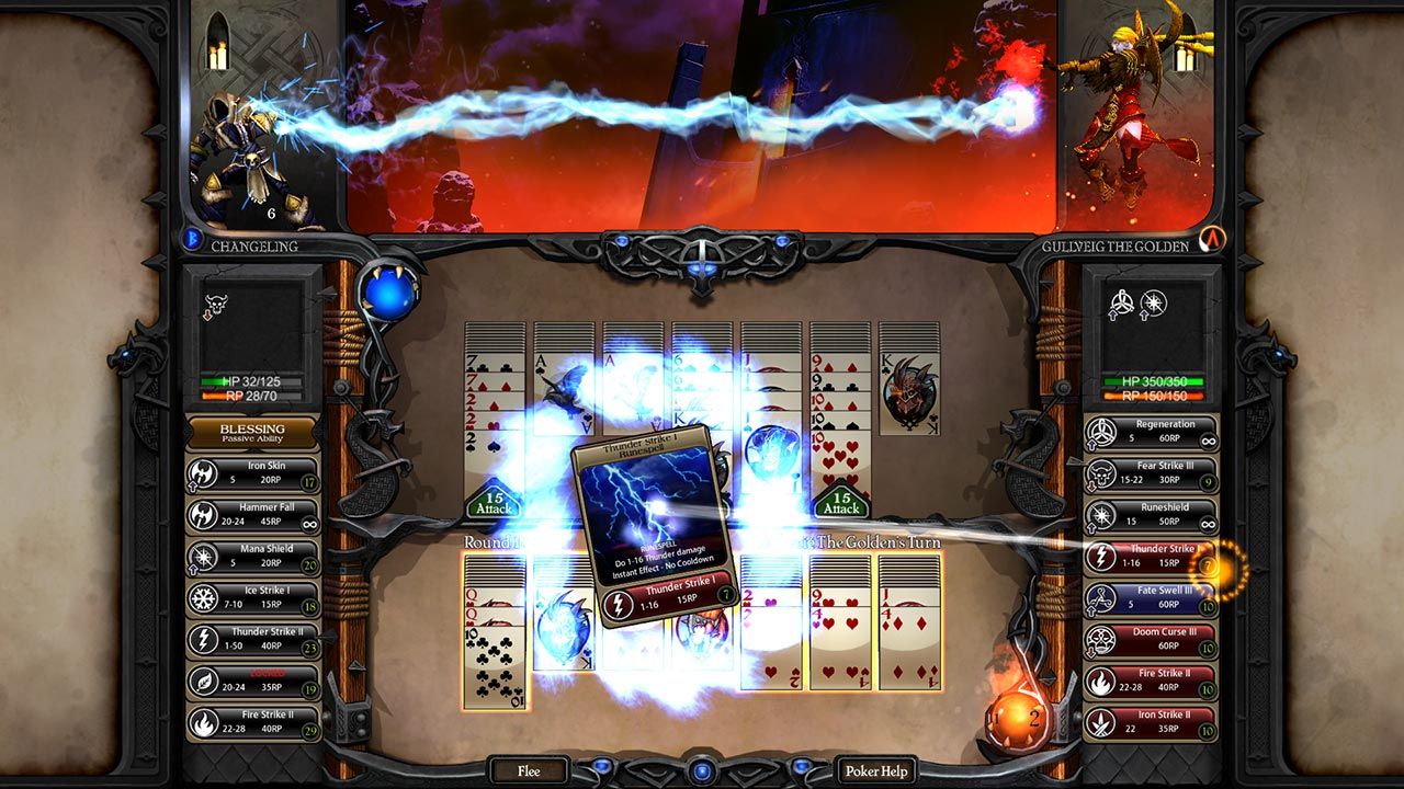 Скриншот: Runespell: Overture