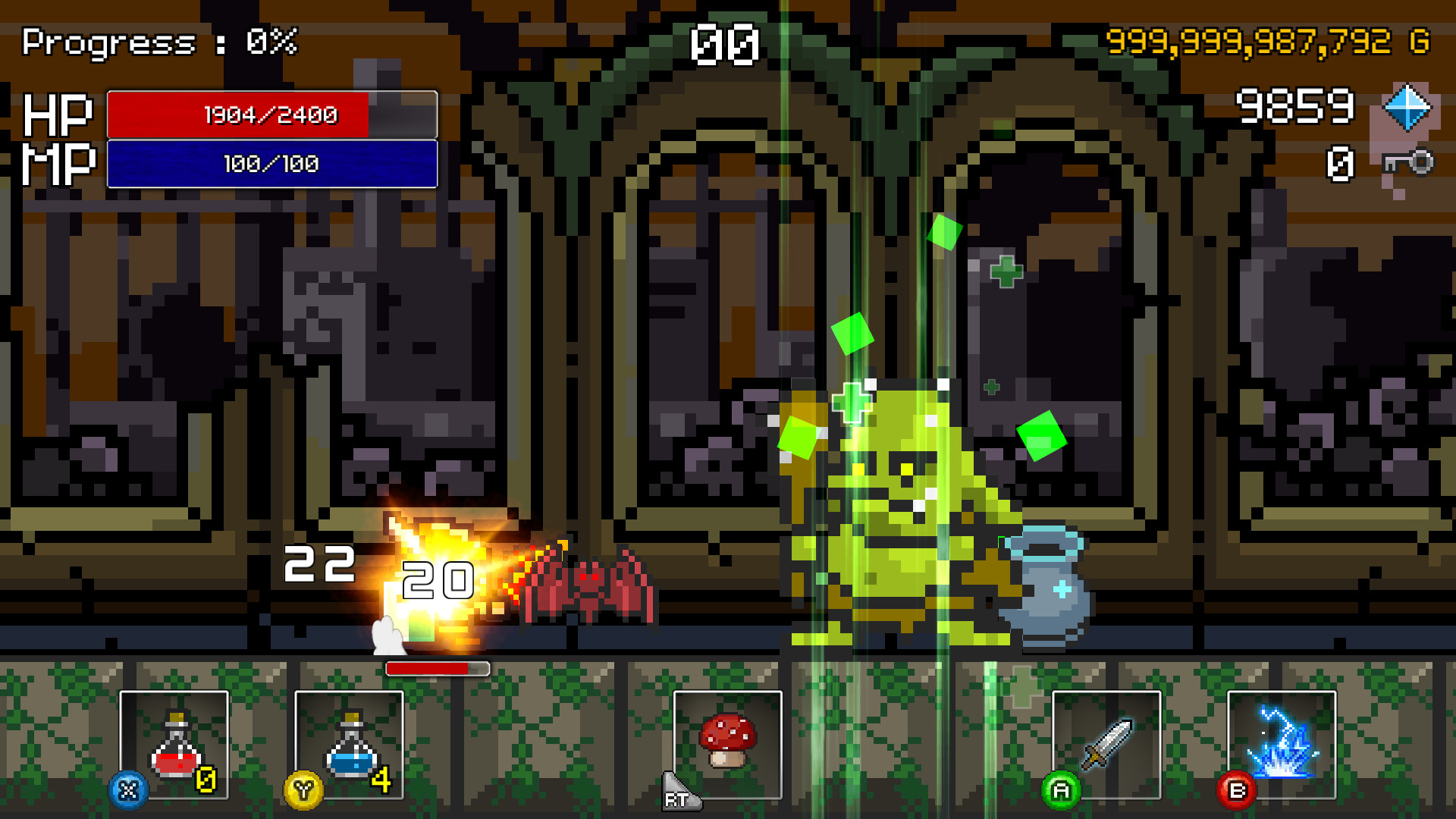 Скриншот: Buff Knight Advanced