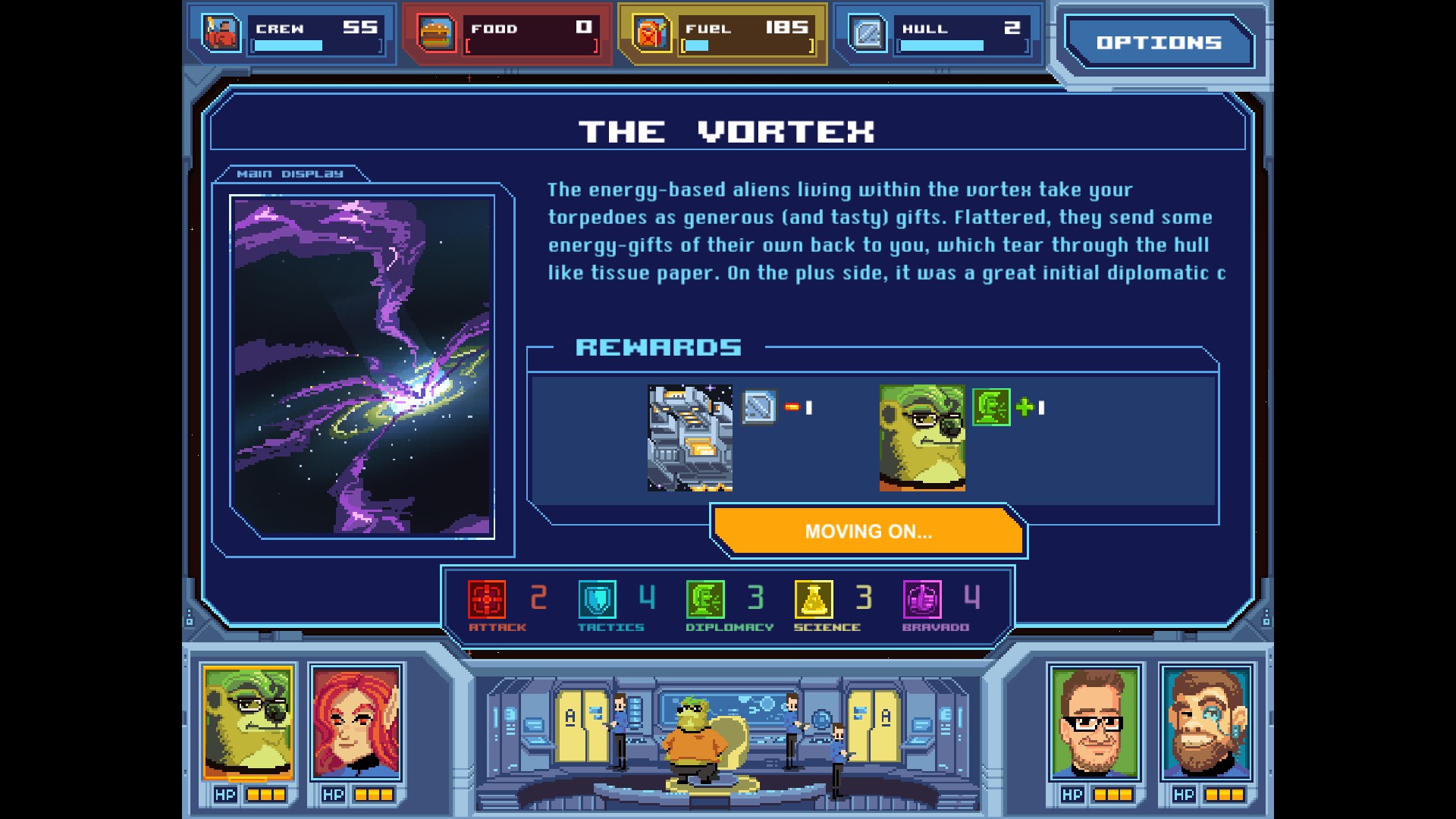 Скриншот: Orion Trail